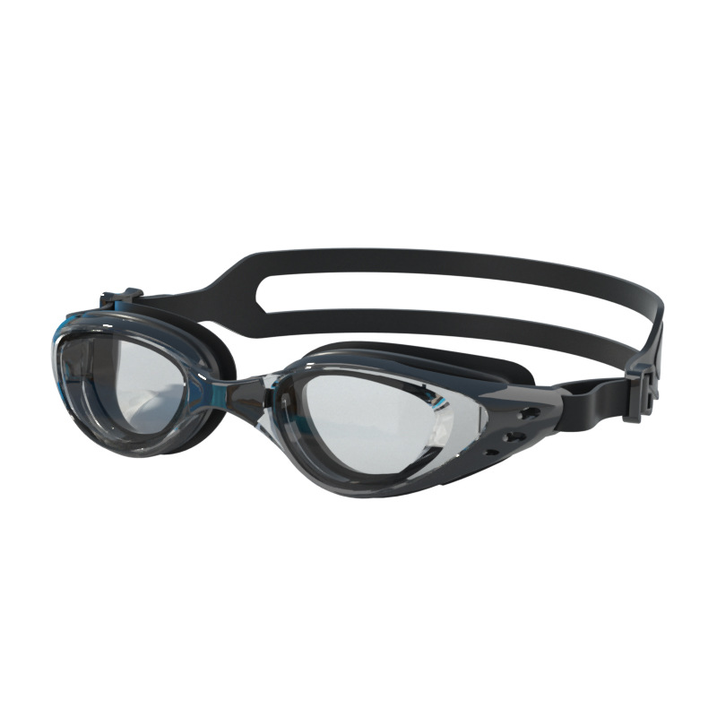 Goggles Swim - แว่นตากันน้ำสำหรับเล่นกีฬาว่ายน้ำ แก้ไขสายตาสั้น ป้องกันการรั่วซึม ป้องกันฝ้า สำหรับผู้ชาย ผู้หญิง