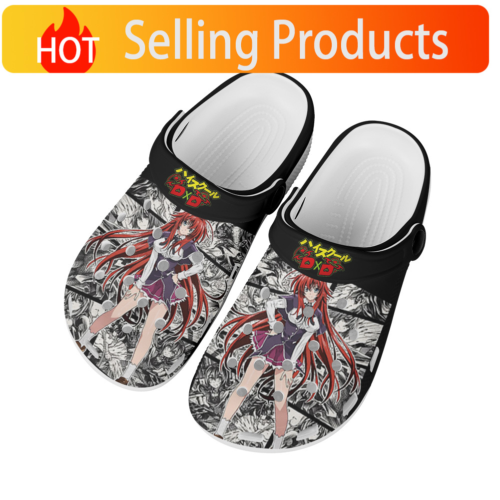Water Shoes - รองเท้าแตะแบบสวมลายอนิเมะ High School DxD สำหรับผู้ชาย ผู้หญิง