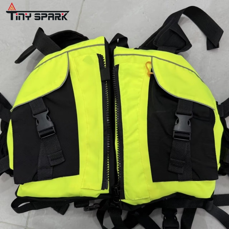 Life Jacket - เสื้อชูชีพผ้าอ็อกซ์ฟอร์ด/โฟม EPE เหมาะสำหรับการตกปลาทะเล กีฬาทางน้ำ และการล่องเรือ
