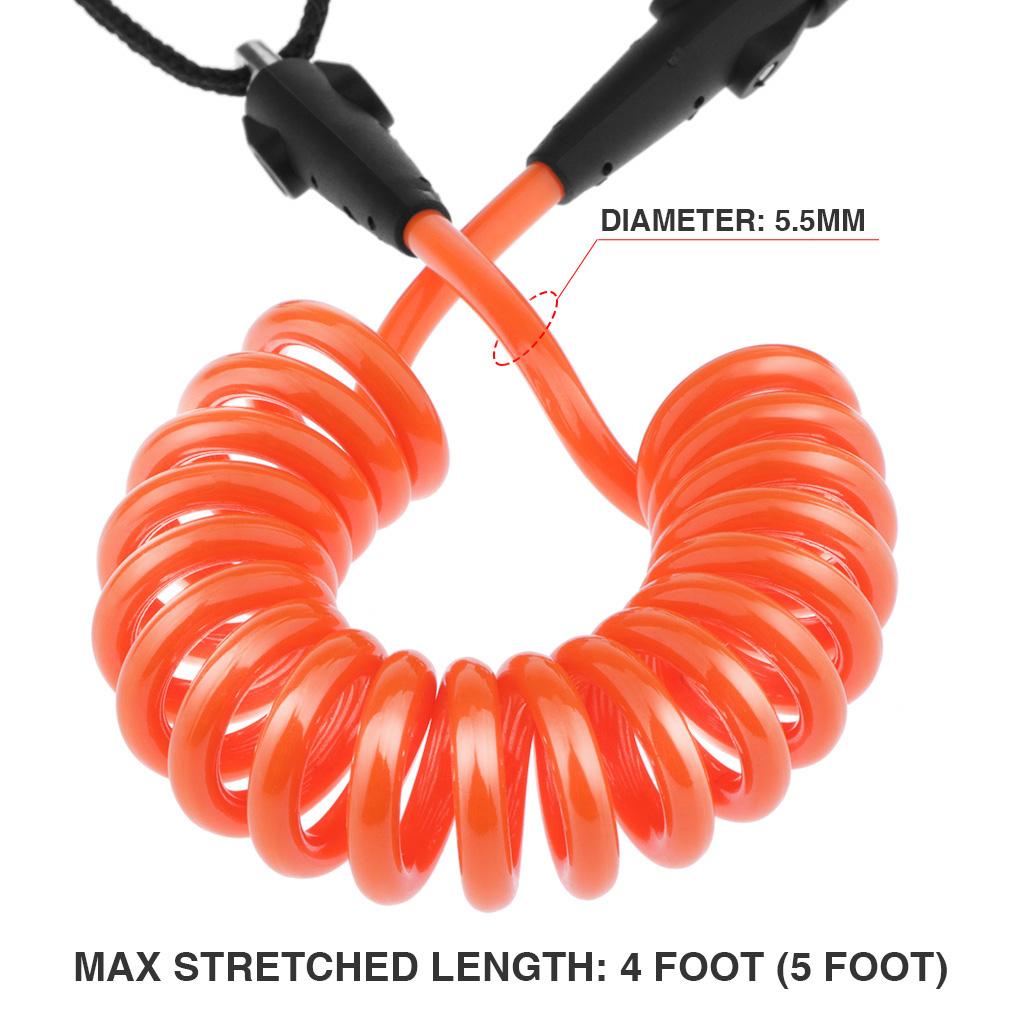 สายรัดข้อมือบอดี้บอร์ดแบบมีแผ่ - Surfboard Leash บทวิจารณ์และราคา