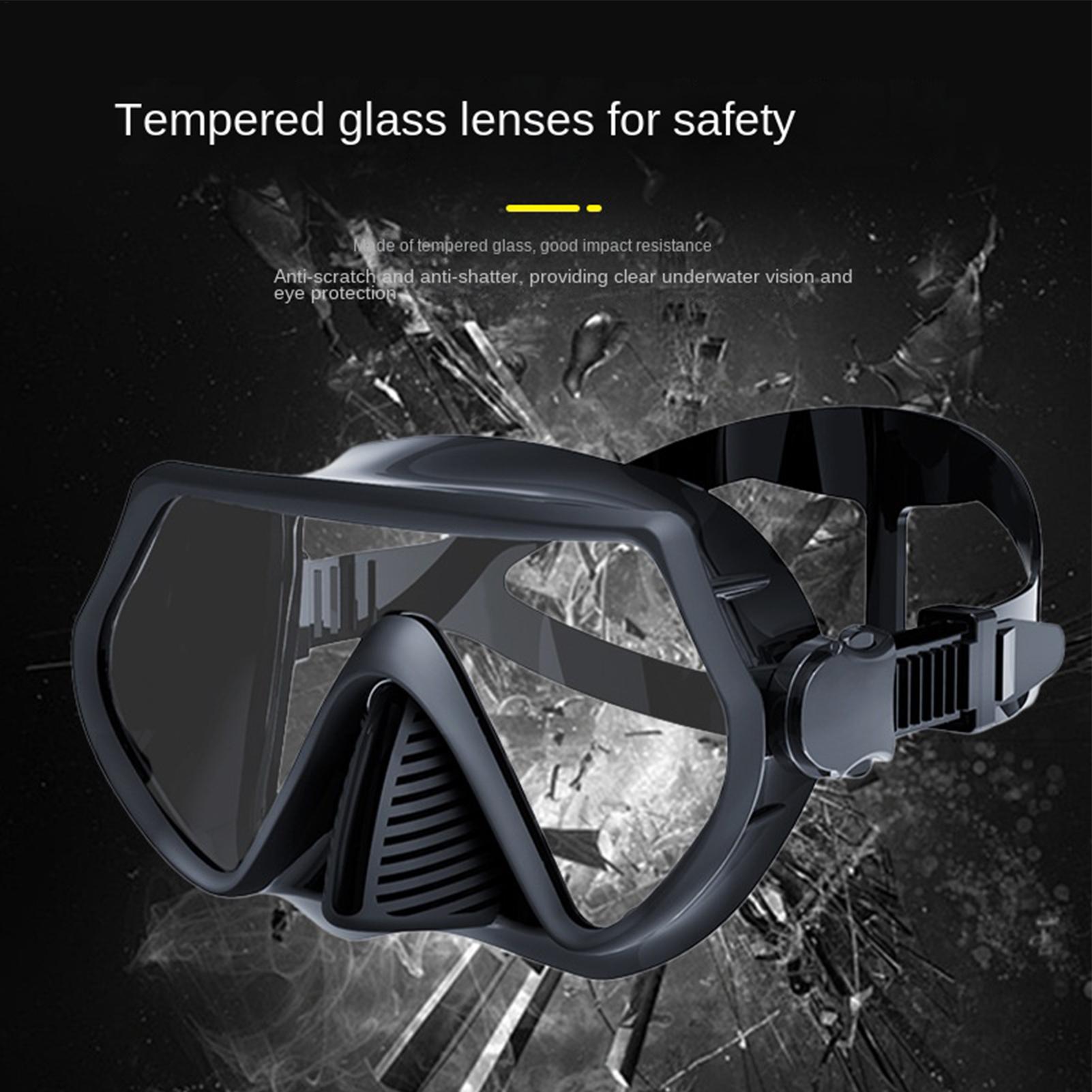 แว่นตาดำน้ำสำหรับผู้ใหญ่ ป้องก - Goggles Swim บทวิจารณ์และราคา