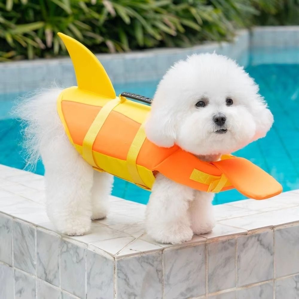 เสื้อชูชีพสุนัขทรงฉลาม กันน้ำ  - Life Jacket บทวิจารณ์และราคา