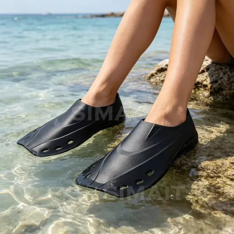 ฟินดำน้ำ TPR แบบสั้น ระดับมืออ - Swim Fins บทวิจารณ์และราคา