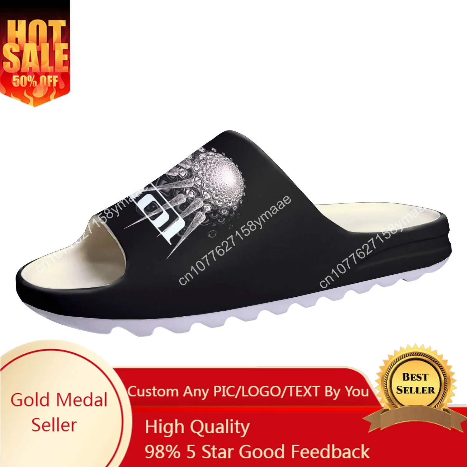 รองเท้าแตะพื้นนุ่มลายวงร็อก รอ - Water Shoes บทวิจารณ์และราคา