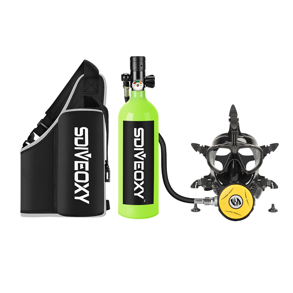 หน้ากากดำน้ำแบบรวมถังออกซิเจน  - Snorkeling Gear บทวิจารณ์และราคา